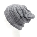 Hot selling Customized Winter Outdoor Unisex Solid Color Knitted Beanie hat